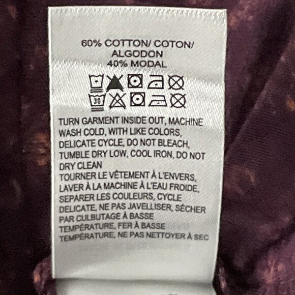 Lucky Brand Top Women Sz S Multicolor Patchwork Round Neckline Peasant Boho‎ - Picture 10 of 14